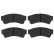 Brake Pad Set, disc brake COTEC GDB3501 TRW, Thumbnail 6