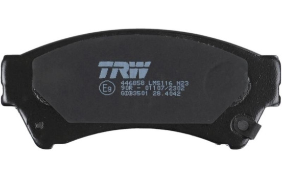 Brake Pad Set, disc brake COTEC GDB3501 TRW, Image 7
