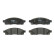 Brake Pad Set, disc brake COTEC GDB3502 TRW