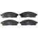 Brake Pad Set, disc brake COTEC GDB3502 TRW, Thumbnail 4
