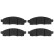 Brake Pad Set, disc brake COTEC GDB3502 TRW, Thumbnail 5