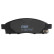 Brake Pad Set, disc brake COTEC GDB3502 TRW, Thumbnail 6