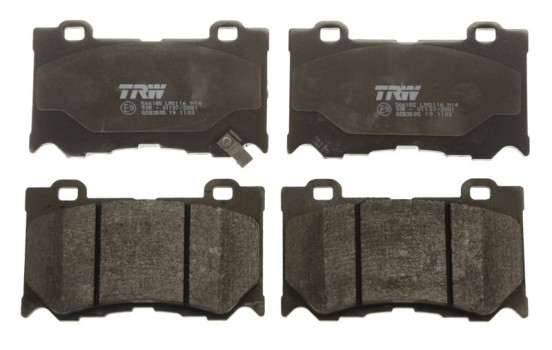 Brake Pad Set, disc brake COTEC GDB3505 TRW, Image 3