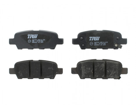 Brake Pad Set, disc brake COTEC GDB3507 TRW