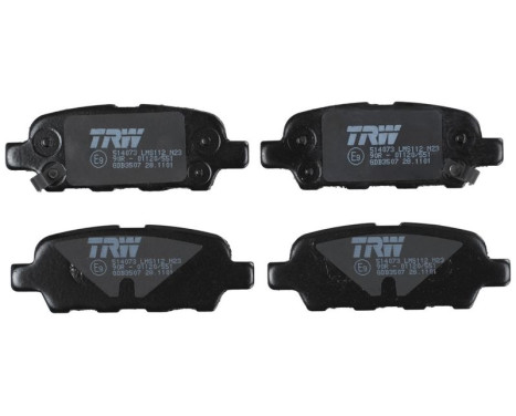 Brake Pad Set, disc brake COTEC GDB3507 TRW, Image 4