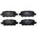 Brake Pad Set, disc brake COTEC GDB3507 TRW, Thumbnail 4