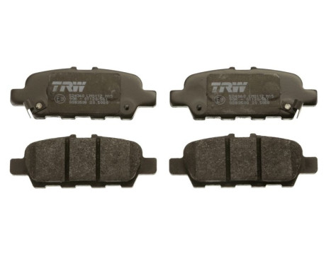 Brake Pad Set, disc brake COTEC GDB3508 TRW, Image 3