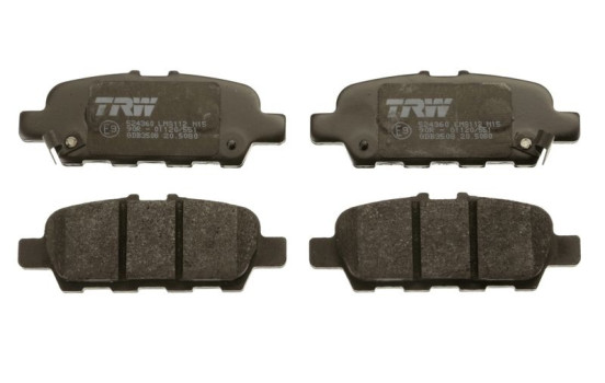 Brake Pad Set, disc brake COTEC GDB3508 TRW, Image 3