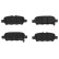 Brake Pad Set, disc brake COTEC GDB3508 TRW, Thumbnail 5