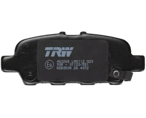 Brake Pad Set, disc brake COTEC GDB3508 TRW, Image 6
