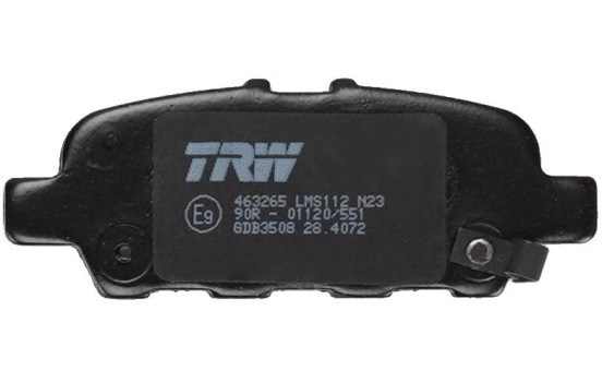 Brake Pad Set, disc brake COTEC GDB3508 TRW, Image 6