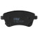 Brake Pad Set, disc brake COTEC GDB3509 TRW, Thumbnail 6