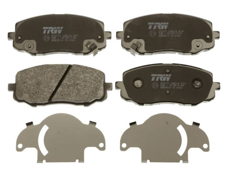 Brake Pad Set, disc brake COTEC GDB3510 TRW, Image 3