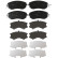 Brake Pad Set, disc brake COTEC GDB3519 TRW, Thumbnail 4