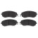 Brake Pad Set, disc brake COTEC GDB3519 TRW, Thumbnail 6