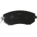 Brake Pad Set, disc brake COTEC GDB3519 TRW, Thumbnail 7