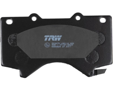 Brake Pad Set, disc brake COTEC GDB3524 TRW, Image 6