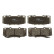 Brake Pad Set, disc brake COTEC GDB3528 TRW, Thumbnail 3