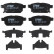 Brake Pad Set, disc brake COTEC GDB3529 TRW, Thumbnail 4