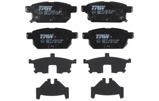 Brake Pad Set, disc brake COTEC GDB3529 TRW, Image 4