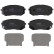 Brake Pad Set, disc brake COTEC GDB3530 TRW, Thumbnail 3