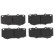 Brake Pad Set, disc brake COTEC GDB3534 TRW, Thumbnail 5