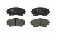 Brake Pad Set, disc brake COTEC GDB3535 TRW