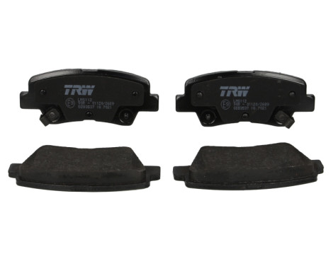 Brake Pad Set, disc brake COTEC GDB3537 TRW