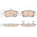 Brake Pad Set, disc brake COTEC GDB3537 TRW, Thumbnail 2