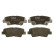 Brake Pad Set, disc brake COTEC GDB3537 TRW, Thumbnail 3