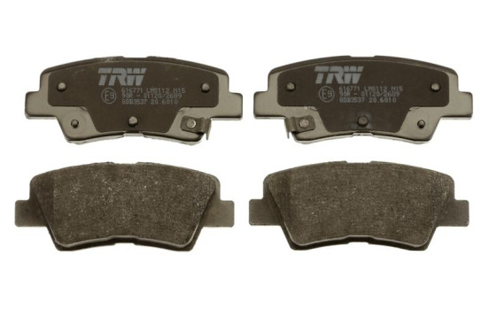 Brake Pad Set, disc brake COTEC GDB3537 TRW, Image 3