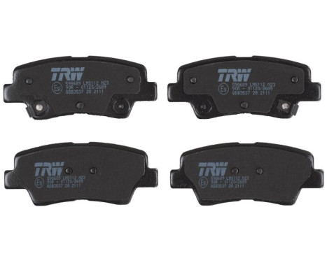 Brake Pad Set, disc brake COTEC GDB3537 TRW, Image 4