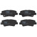 Brake Pad Set, disc brake COTEC GDB3537 TRW, Thumbnail 4