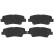 Brake Pad Set, disc brake COTEC GDB3537 TRW, Thumbnail 5