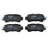 Brake Pad Set, disc brake COTEC GDB3539 TRW, Thumbnail 3