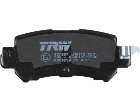 Brake Pad Set, disc brake COTEC GDB3539 TRW, Image 5