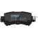 Brake Pad Set, disc brake COTEC GDB3539 TRW, Thumbnail 5