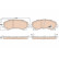 Brake Pad Set, disc brake COTEC GDB3545 TRW, Thumbnail 2