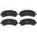 Brake Pad Set, disc brake COTEC GDB3545 TRW, Thumbnail 4