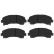 Brake Pad Set, disc brake COTEC GDB3545 TRW, Thumbnail 5