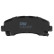 Brake Pad Set, disc brake COTEC GDB3545 TRW, Thumbnail 6