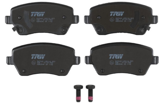 Brake Pad Set, disc brake COTEC GDB3546 TRW, Image 3