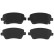 Brake Pad Set, disc brake COTEC GDB3546 TRW, Thumbnail 4