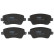 Brake Pad Set, disc brake COTEC GDB3546 TRW, Thumbnail 5