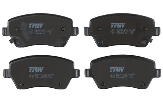 Brake Pad Set, disc brake COTEC GDB3546 TRW, Image 5