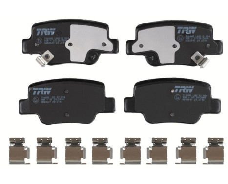 Brake Pad Set, disc brake COTEC GDB3547 TRW, Image 3