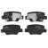 Brake Pad Set, disc brake COTEC GDB3547 TRW, Thumbnail 5