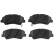Brake Pad Set, disc brake COTEC GDB3548 TRW, Thumbnail 5