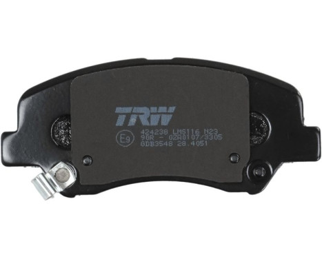 Brake Pad Set, disc brake COTEC GDB3548 TRW, Image 6
