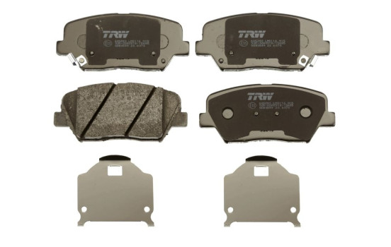 Brake Pad Set, disc brake COTEC GDB3549 TRW, Image 6
